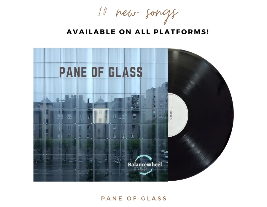 Pane of glass album cover